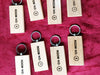 Wooden Resort/ Hotel Keychain (RHW1)