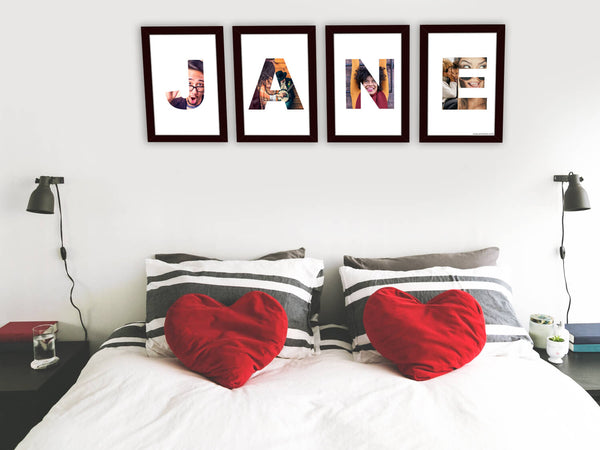 Alphabet Name Frame - Wisholize - Photo Frame