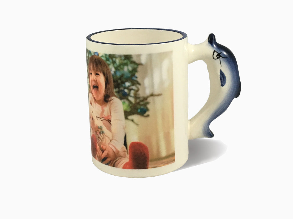Animal Handle Mug - Dolphin - Wisholize - Mug