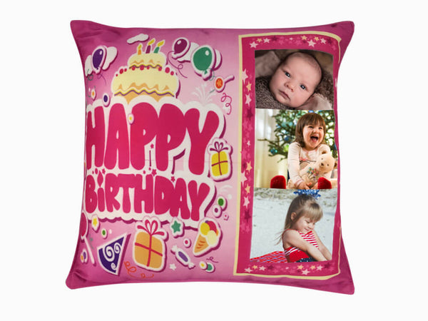 Printed Cushion - Birthday - Wisholize - Cushion