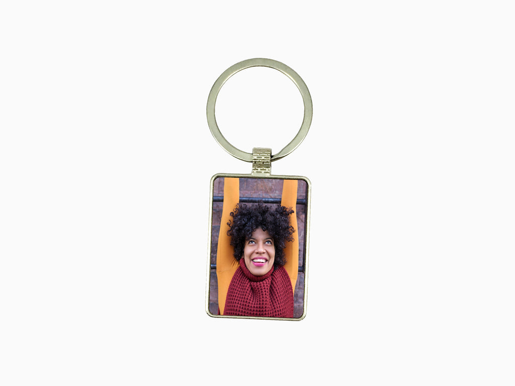 Metal Key Chain- Rectangle - Wisholize - Key Chain