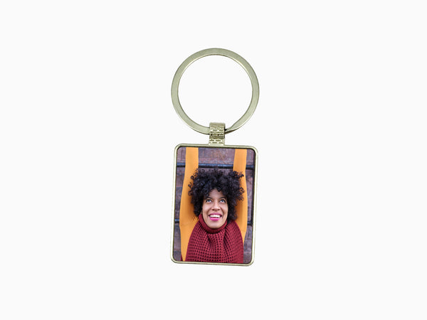 Metal Key Chain- Rectangle - Wisholize - Key Chain