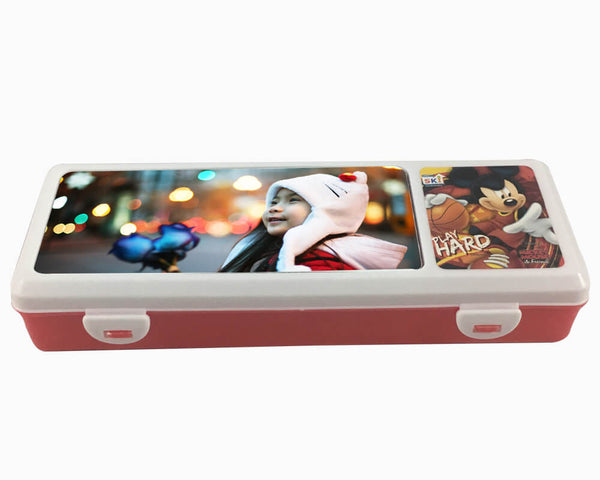Pencil Box- Red (Model 102) - Wisholize - Pencil Box
