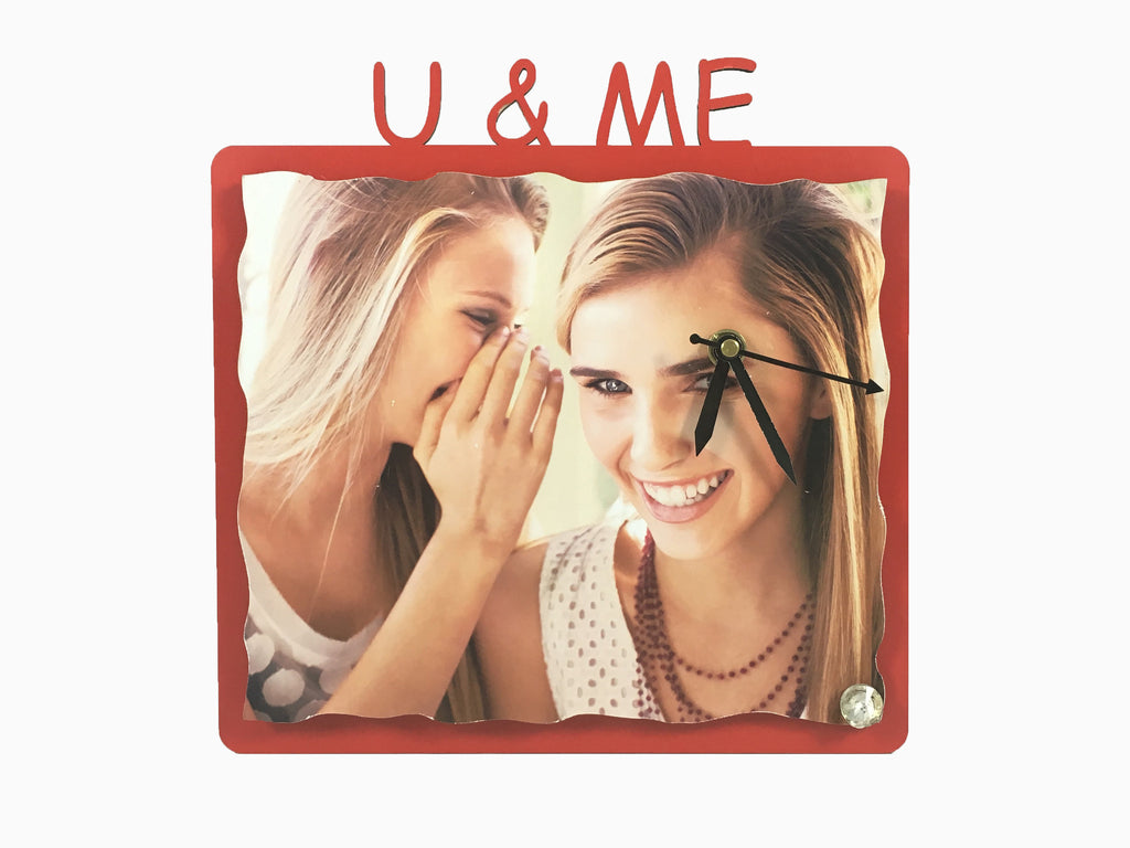 Wooden Table Clock- U & Me - Wisholize - Clock