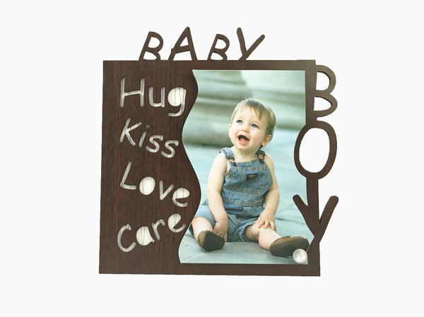 Wooden Table Frame- Baby Boy - Wisholize - Photo Frame