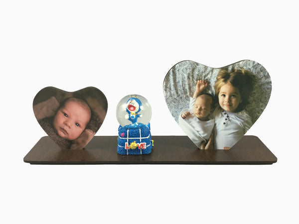 Wooden Table Frame- Love (2 photos) - Wisholize - Photo Frame