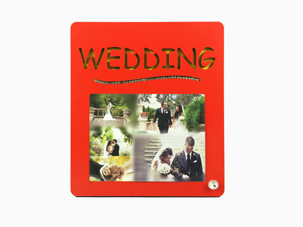 Wooden Table Frame- Wedding - Wisholize - Photo Frame