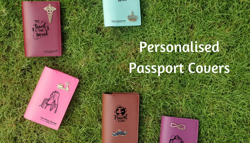 Gift Ideas for the Frequent Traveler: Personalized Passport Holder Covers
