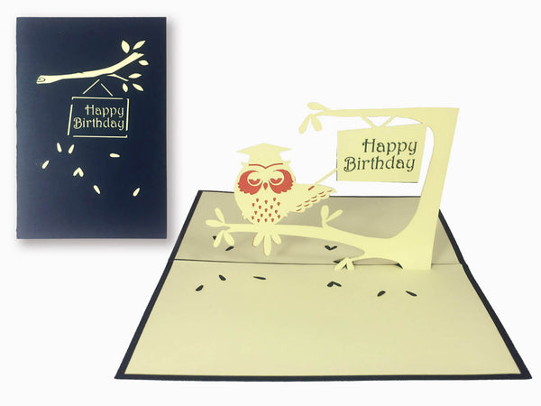 3D Pop Up Greeting Card - Birthday (P106) - Wisholize - Greeting Card
