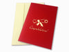 3D Pop Up Greeting Card - Graduation Hat (P102) - Wisholize - Greeting Card