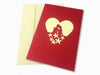 3D Pop Up Greeting Card - Love (P103) - Wisholize - Greeting Card