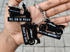 Bike Shape Number Plate Keychain - VS11 - Activa - Wisholize - Key Chain