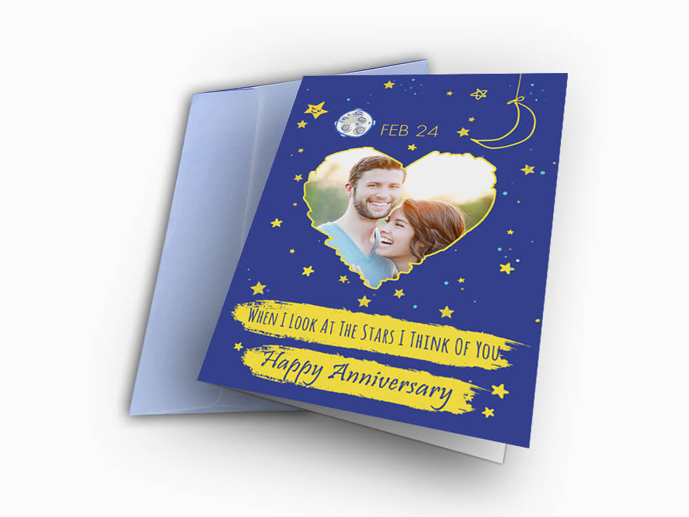 Anniversary Card (AGC110) - Wisholize - Greeting Card