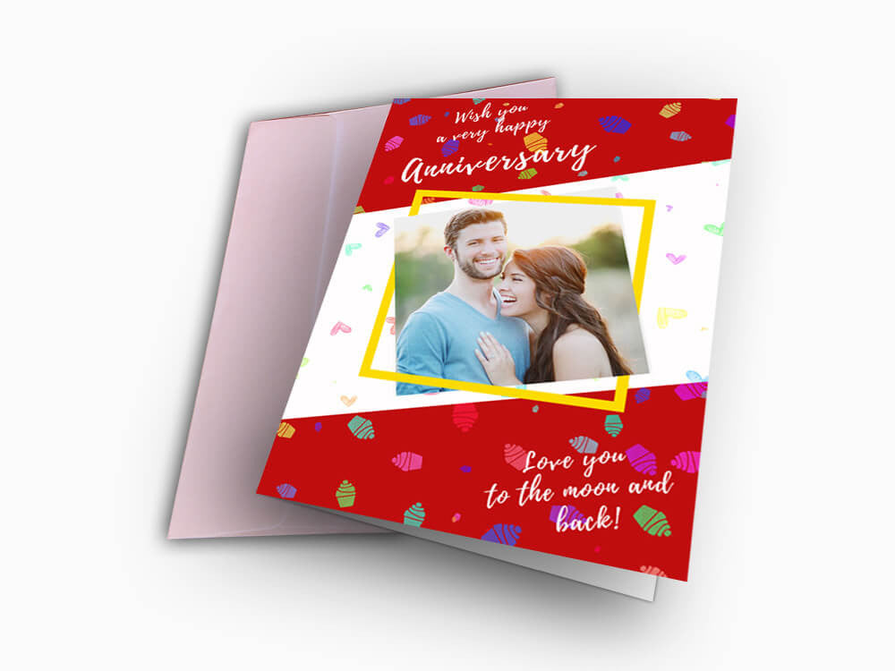 Anniversary Card (AGC113) - Wisholize - Greeting Card