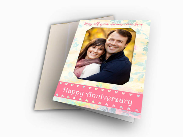 Anniversary Card (AGC114) - Wisholize - Greeting Card