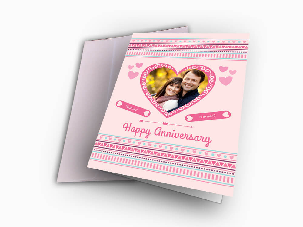 Anniversary Card (AGC101) - Wisholize - Greeting Card