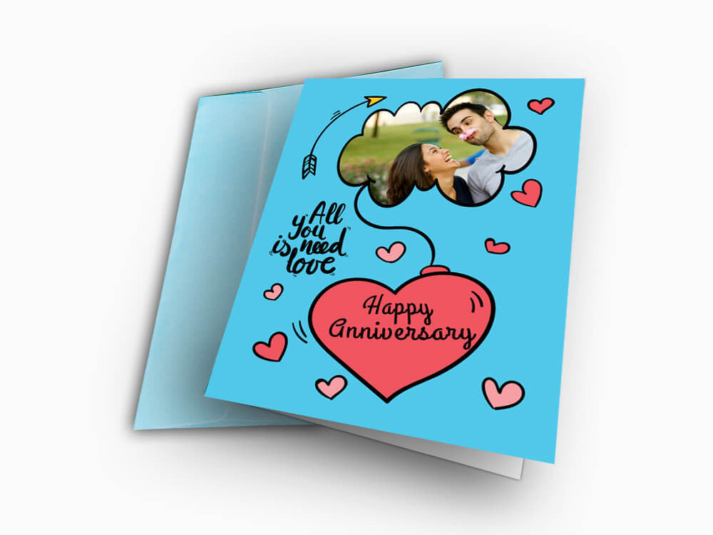 Anniversary Card (AGC104) - Wisholize - Greeting Card