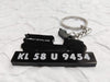 Bike Shape Number Plate Keychain - VS11 - Activa - Wisholize - Key Chain