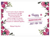 Birthday Card (BGC105) - Wisholize - Greeting Card