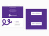 Horizontal Tabbed Fold Business Card - Wisholize - Business Card