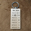 Personalised Calendar Keychain - Wisholize - Key Chain