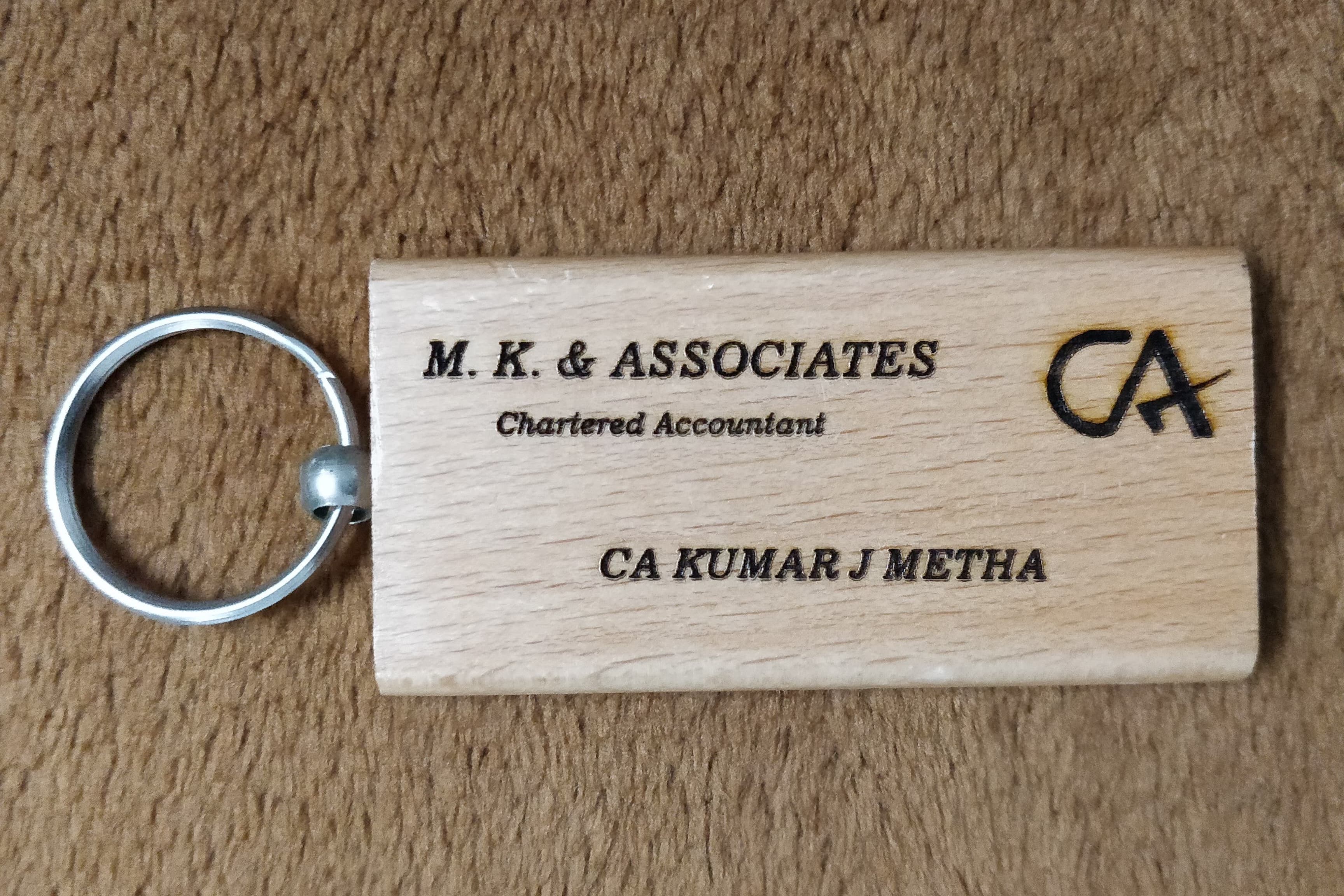 Visiting Card Replica Keychain - Main Image