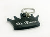 Engraved Name Key Chain - Crown - Wisholize - Key Chain