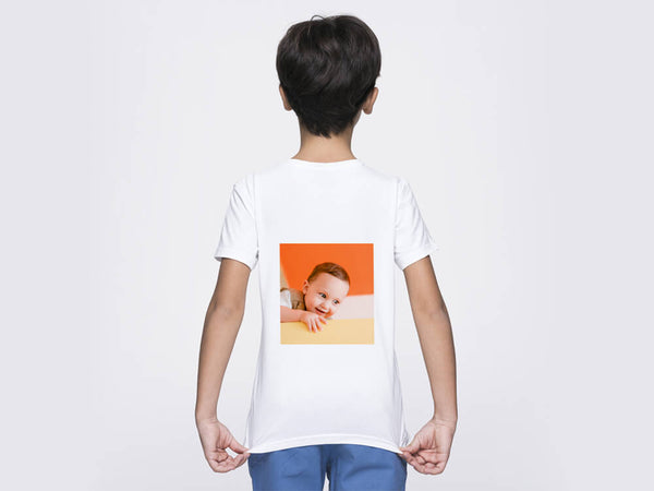 Kids Round Neck T-Shirt (Back Printing) - Wisholize - t shirt