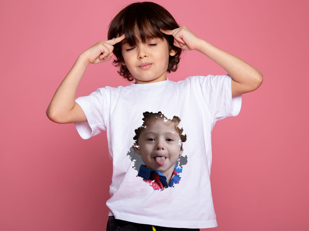 Kids Round Neck T-Shirt (Front Printing) - Wisholize - t shirt