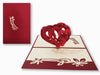 3D Pop Up Greeting Card - Love (P120) - Wisholize - Greeting Card