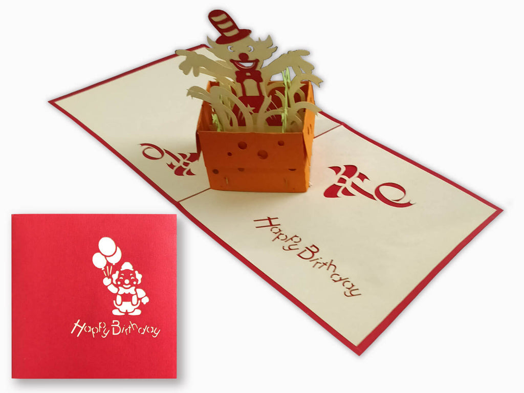 3D Pop Up Greeting Card - Birthday (P123) - Wisholize - Greeting Card