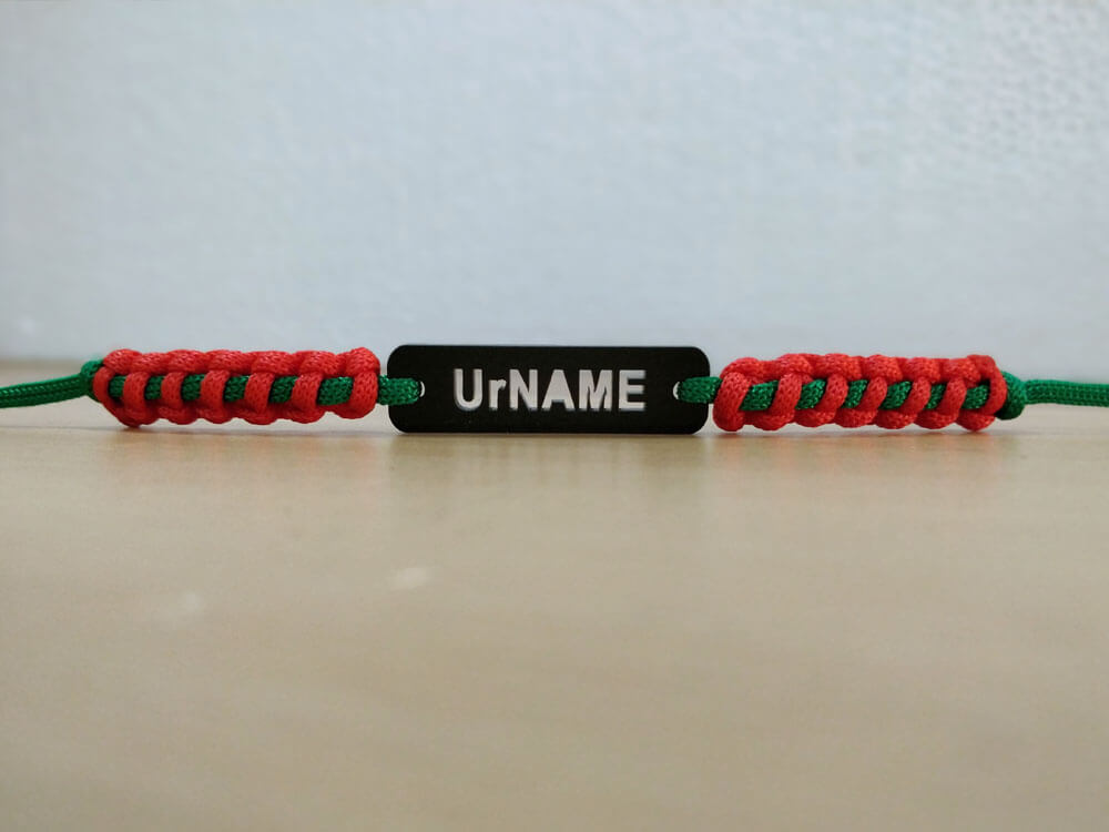 Personalized Rakhi (Model 101) - Wisholize - Wrist Band