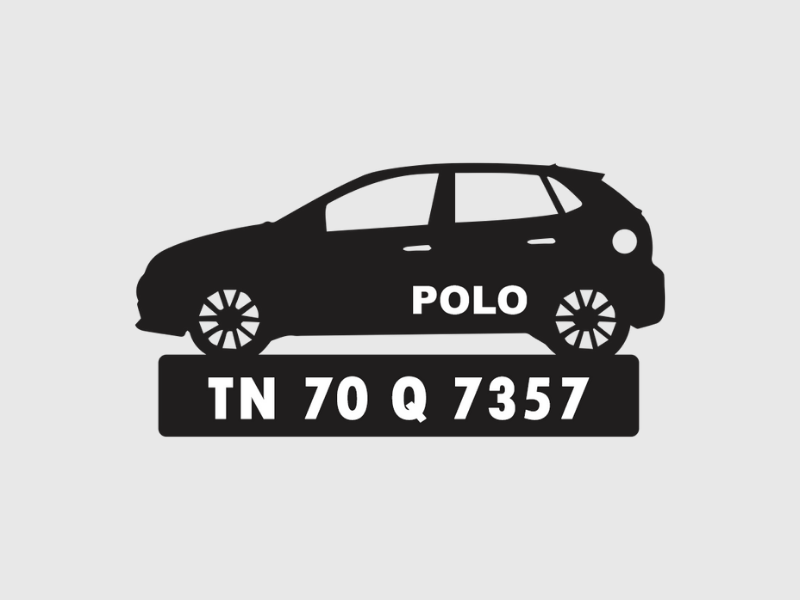 Vw online polo keychain