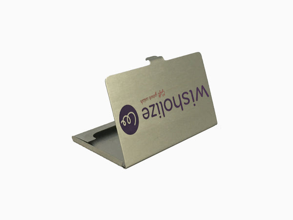 Metal Visiting Card Holder M1 - Wisholize - Visiting Card Holder