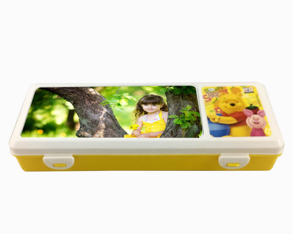 Pencil Box- Yellow (Model 101) - Wisholize - Pencil Box