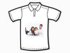 Personalised Collar T-Shirt (Front And Back Printing) - Wisholize - t shirt