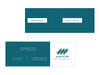 Vertical Tabbed Fold Business Card - Wisholize - Business Card