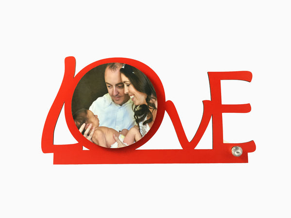 Wooden Table Frame- Love (TFW10) - Wisholize - Photo Frame