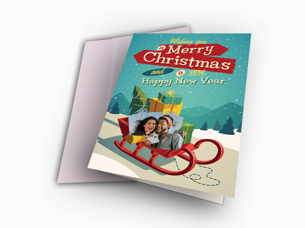 Christmas & New Year Card (XNGC1) - Wisholize - Greeting Card