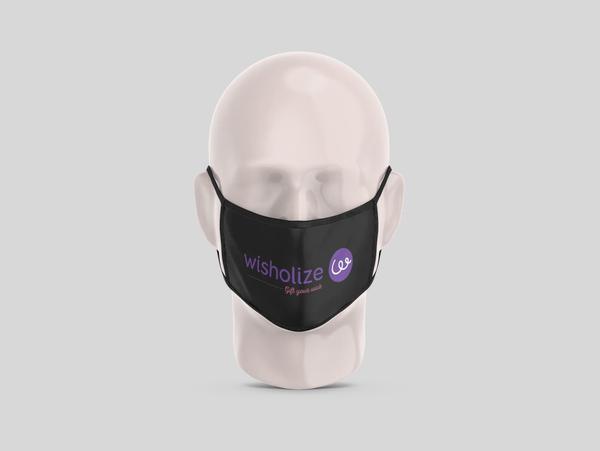My Logo On My Mask (Pack of 2/5/10) - Wisholize - Face Mask